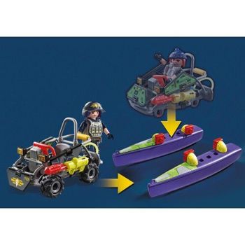 Picture of Playmobil City Action Αμφίβιο Όχημα Ειδικών Δυνάμεων (71147)