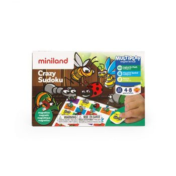 Picture of Miniland Stem by Step Μαγνητικό Παιχνίδι Crazy Sudoku