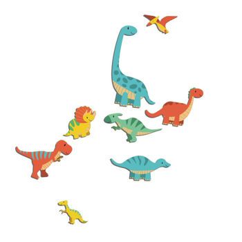 Picture of Παζλ Δεινόσαυρος με 8 Σχήματα 48τεμ.