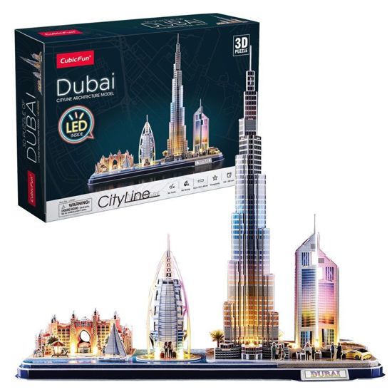 Picture of Cubic Fun Puzzle City Line Dubai 3D 182τεμ.