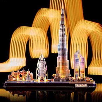 Picture of Cubic Fun Puzzle City Line Dubai 3D 182τεμ.