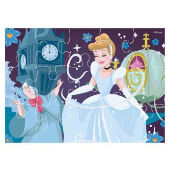 Picture of Παζλ Χρωματισμού Disney Princess 4 σε 1 12/15/20/24τεμ.