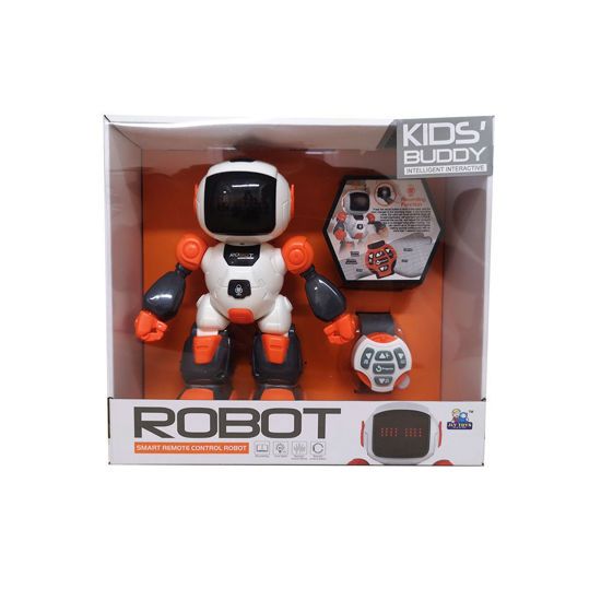 Picture of Τηλεκατευθυνόμενο Ρομπότ Πορτοκαλί με Χειριστήριο Ρολόϊ