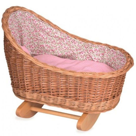 Picture of Egmont toys Bamboo Κρεβάτι με Ροζ Λουλούδια
