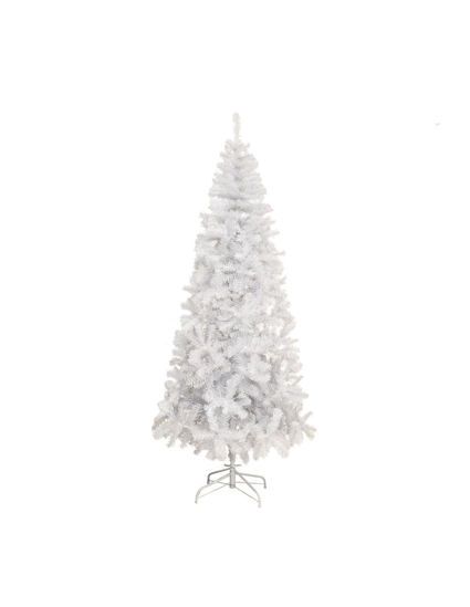 Picture of Χριστουγεννιάτικο Δέντρο Λευκό PVC 210εκ.με Μεταλλική Βάση