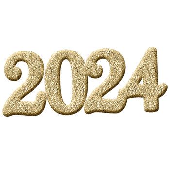 Picture of Χρονολογία 2024 Με Χρυσόσκονη 10εκ. (2 Χρώματα)