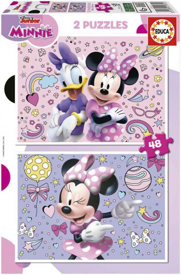Picture of Educa 2 Παζλ Minnie Mouse 48τεμ.