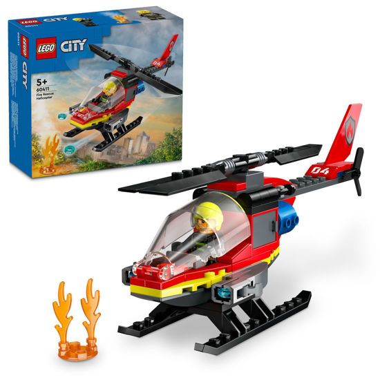 Picture of Lego City Πυροσβεστικό Ελικόπτερο Διάσωσης (60411)