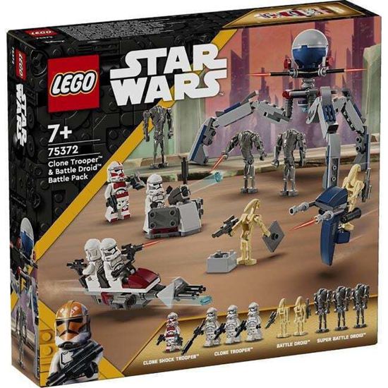 Picture of Lego Star Wars Clone Trooper & Battle Droid Battle Pack (75372)