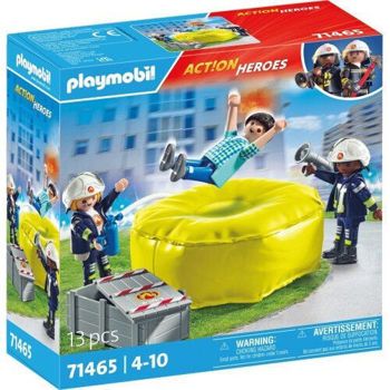 Picture of Playmobil City Action Πυροσβέστες Με Στρώμα Διάσωσης (71465)