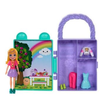 Picture of Polly Pocket Μινιατούρα Κασετίνα Μόδας Τυρκουάζ (HTV02)