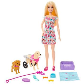 Picture of Barbie Κουταβάκια Με Αναπηρικό Αμαξίδιο (HTK37)