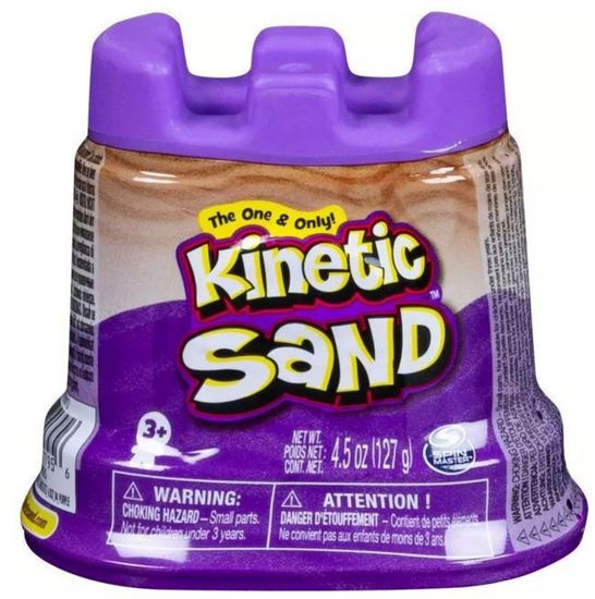 Picture of Spin Master Kinetic Sand - SandCastle Single Container Μωβ