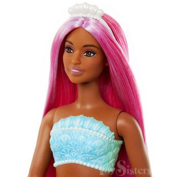 Picture of Barbie Γοργόνα Με Xρωματιστά Μαλλιά Κόκκινο