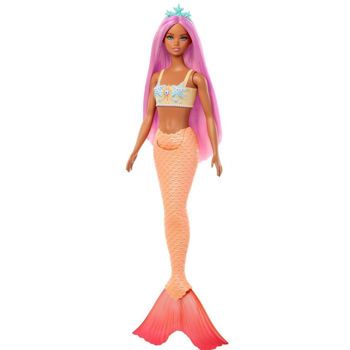 Picture of Barbie Γοργόνα Με Xρωματιστά Μαλλιά Πορτοκαλί