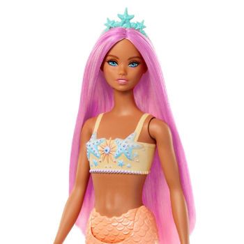 Picture of Barbie Γοργόνα Με Xρωματιστά Μαλλιά Πορτοκαλί