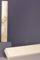 Εικόνα της Γέραλης Πλακέ Λαμπάδα Καρφίτσα Ζευγάρι (128) Άσπρο