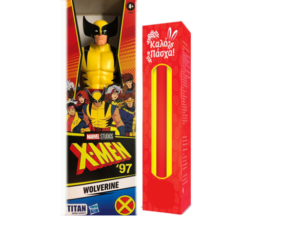 Picture of Παιχνιδολαμπάδα Hasbro Marvel Legends Titan Hero X-Men Wolverine