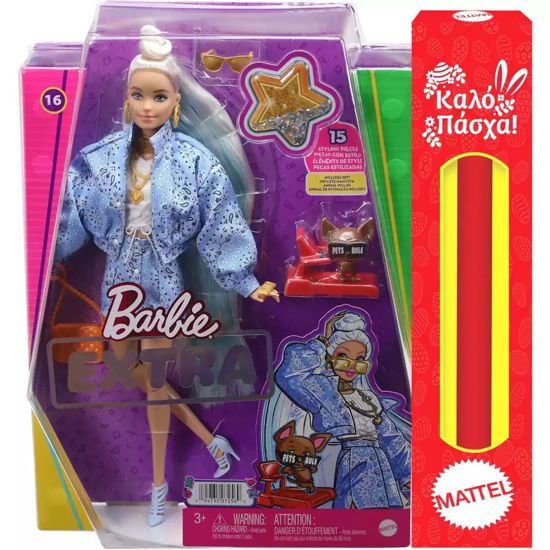 Picture of Παιχνιδολαμπάδα Barbie Extra Blonde Bandana (HHN08)
