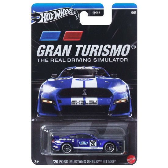 Picture of Hot Wheels Gran Turismo 20 Ford Mustang Shelby GT500 (HRV66)