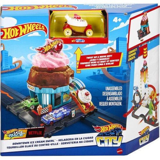 Picture of Hot Wheels City Downtown Ice Cream Swirl (HTN77)