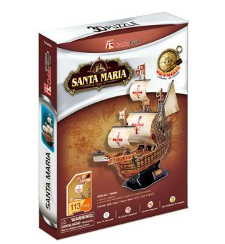 Picture of Cubic Fun Santa Maria 3d Puzzle 113τεμ.