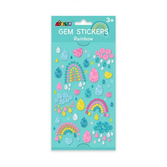 Picture of Avenir Gem Stickers Rainbows