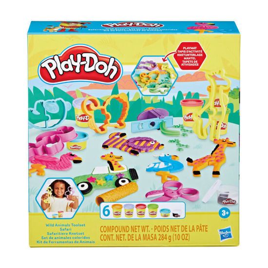 Picture of Hasbro Play-Doh Πλαστελίνη Παιχνίδι Wild Animals