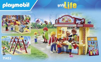 Picture of Παιχνιδολαμπάδα Playmobil My Life Λούνα Παρκ (71452)