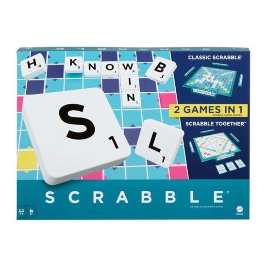 Picture of Επιτραπέζιο Παιχνίδι Scrabble 2 σε 1