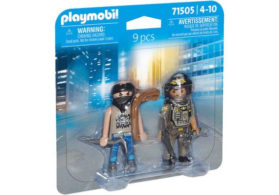 Picture of Playmobil City Action Κλέφτης και Αστυνόμος (71505)