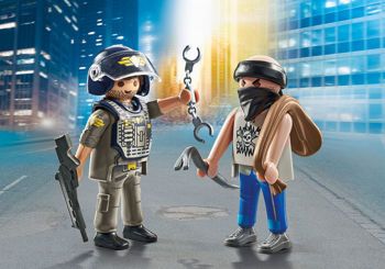 Picture of Playmobil City Action Κλέφτης και Αστυνόμος (71505)