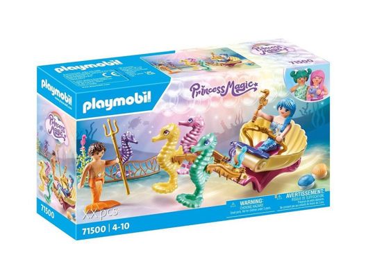 Picture of Playmobil Princess Magic Γοργονο Άμαξα με Ιππόκαμπους (71500)